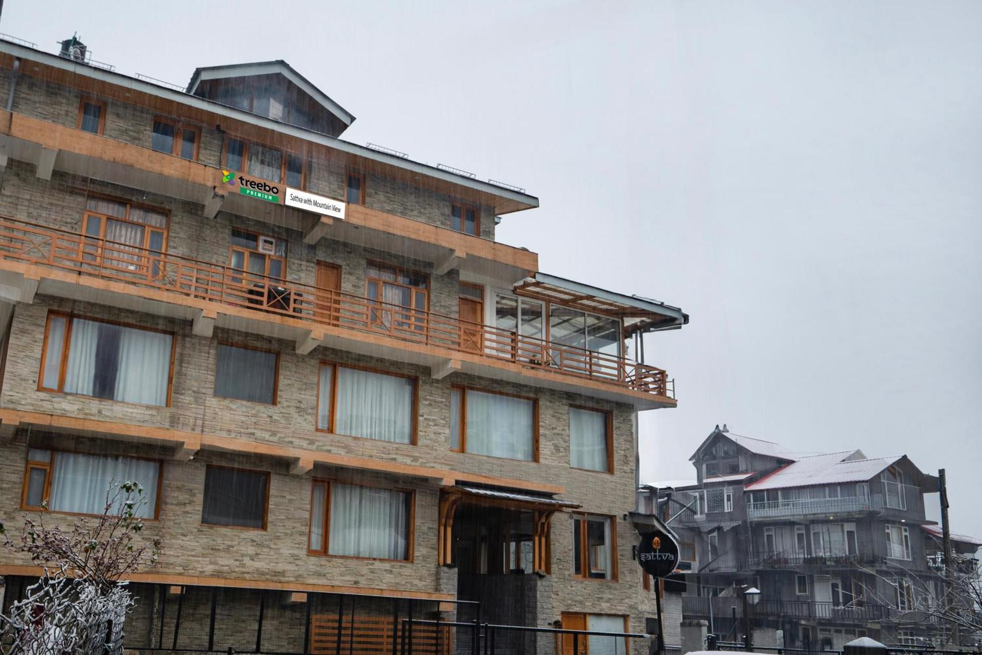 Treebo Premium Sattva With Mountain View Manāli Exterior foto